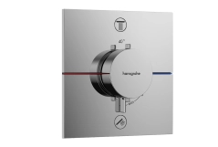Термостат прихованого монтажу Hansgrohe ShowerSelect Comfort E на 2 функції, хром (15572000)