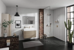 Термостат скрытого монтажа Hansgrohe SHOWER SELECT COMFORT E для 2х потребителей, шлифованная бронза Фото - 1