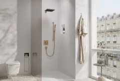 Термостат прихованого монтажу  Hansgrohe SHOWER SELECT COMFORT E  для 2х споживачів,  шліфованна бронза Фото - 2