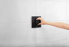 Термостат прихованого монтажу  Hansgrohe SHOWER SELECT COMFORT E  для 2х споживачів, чорний матовий Фото - 1