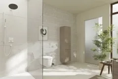Термостат скрытого монтажа Hansgrohe ShowerSelect Comfort E на 2 функции, матовый белый (15572700) Фото - 2
