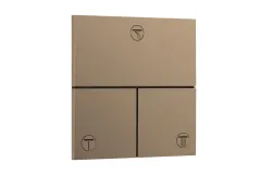 Термостат прихованого монтажу  Hansgrohe SHOWER SELECT COMFORT E  для 2х споживачів, шліфована бронза