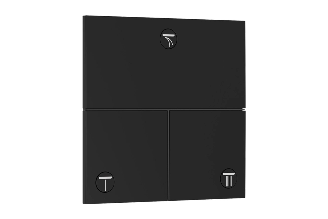 Перемикач Hansgrohe ShowerSelect Comfort E на 3 функції, матовий чорний (15573670)