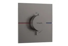 Термостат прихованого монтажу Hansgrohe ShowerSelect Comfort E HighFlow, шліфований чорний хром (15574340)