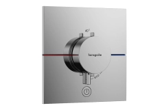 Термостат скрытого монтажа Hansgrohe ShowerSelect Comfort E HighFlow, хром (15575000)