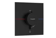 Термостат скрытого монтажа Hansgrohe ShowerSelect Comfort E HighFlow, матовый черный (15575670)