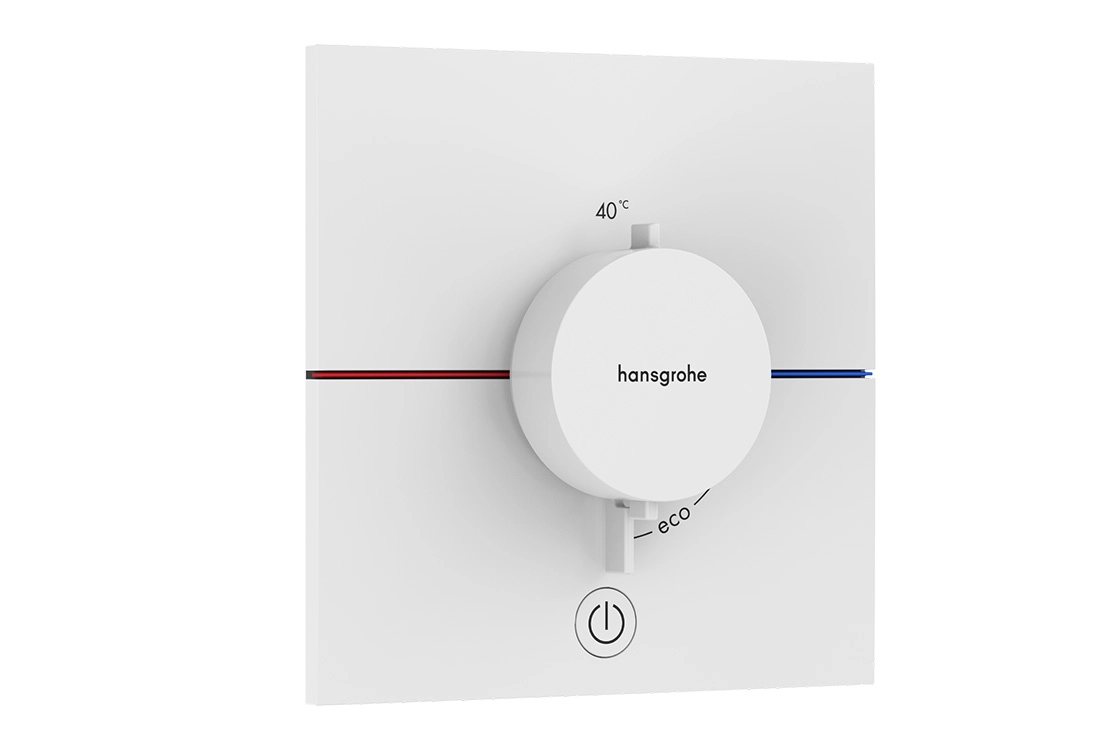 Термостат прихованого монтажу Hansgrohe ShowerSelect Comfort E HighFlow, білий матовий (15575700)