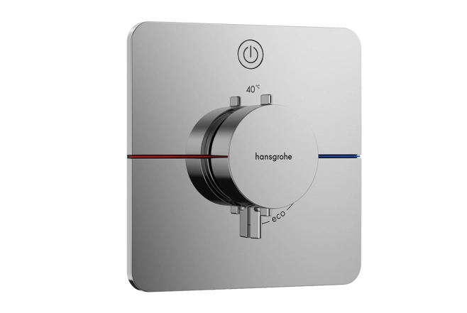 Термостат скрытого монтажа Hansgrohe ShowerSelect Comfort Q на 1 функцию, хром (15581000)