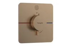 Термостат прихованого монтажу Hansgrohe ShowerSelect Comfort Q на 1 функцію, бронза (15581140)