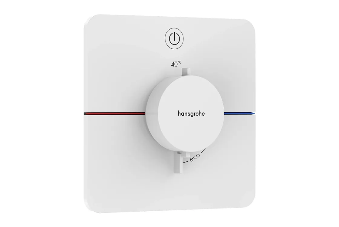 Термостат прихованого монтажу Hansgrohe ShowerSelect Comfort Q на 1 функцію, матовий білий (15581700)