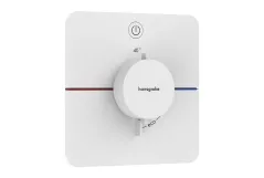 Термостат прихованого монтажу Hansgrohe ShowerSelect Comfort Q на 1 функцію, матовий білий (15581700)