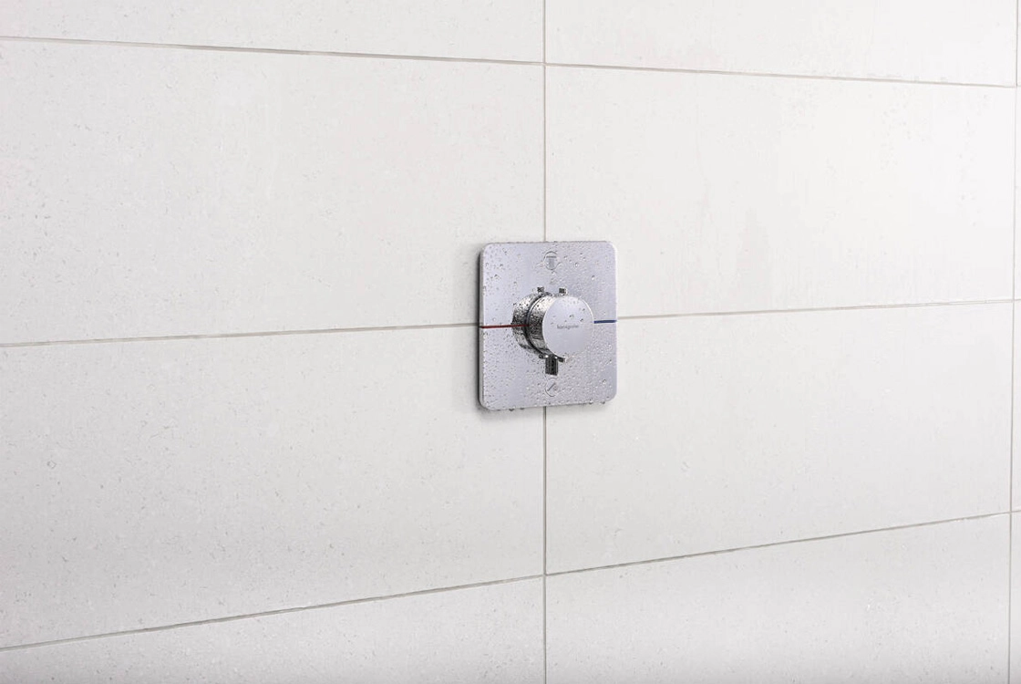 Термостат скрытого монтажа Hansgrohe SHOWER SELECT COMFORT Q для 2х потребителей, хром Фото - 2
