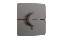 Термостат скрытого монтажа Hansgrohe ShowerSelect Comfort Q HighFlow, полированный черный хром (15588340)