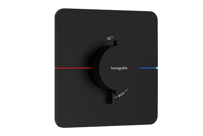 Термостат скрытого монтажа Hansgrohe ShowerSelect Comfort Q HighFlow, матовый черный (15588670)