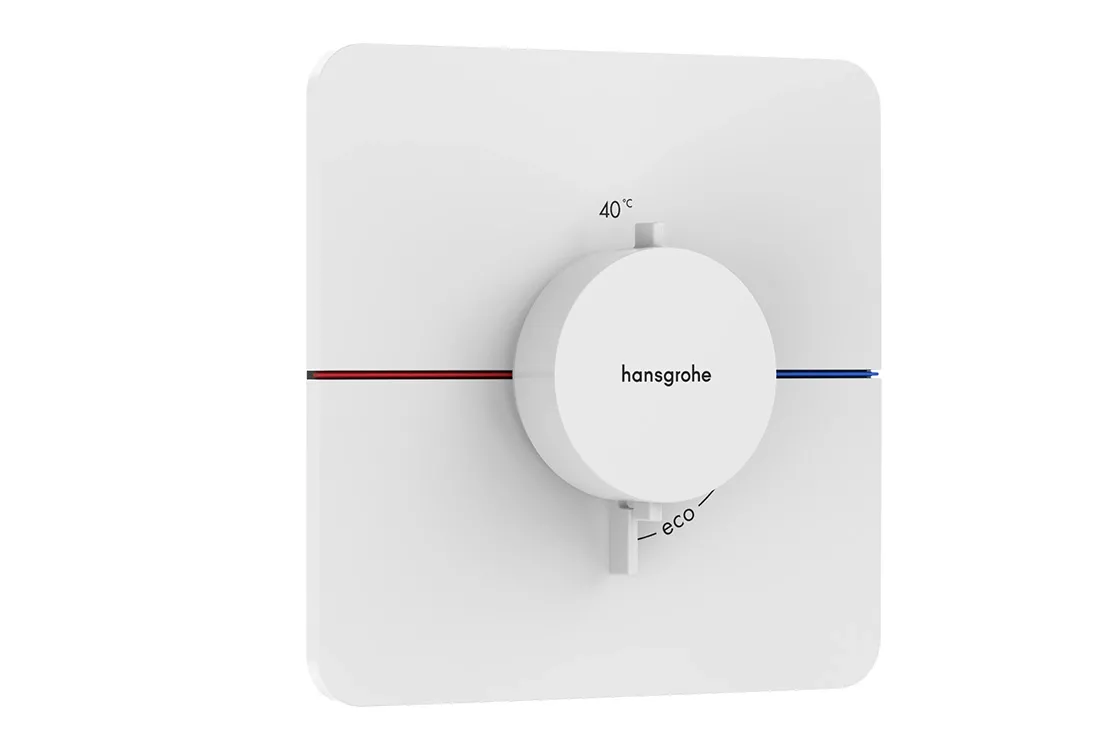 Термостат прихованого монтажу Hansgrohe ShowerSelect Comfort Q на 1 споживач, білий матовий (15588700)