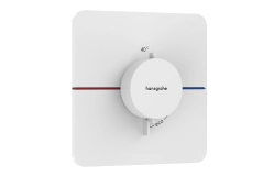 Термостат скрытого монтажа Hansgrohe ShowerSelect Comfort Q на 1 потребитель, белый матовый (15588700)