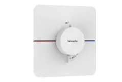 Термостат прихованого монтажу Hansgrohe ShowerSelect Comfort Q на 1 споживач, білий матовий (15588700)