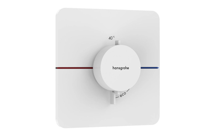 Термостат скрытого монтажа Hansgrohe ShowerSelect Comfort Q на 1 потребитель, белый матовый (15588700)