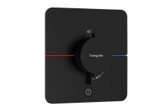 Термостат скрытого монтажа Hansgrohe ShowerSelect Comfort Q HighFlow на 1 функцию, матовый черный (15589670)