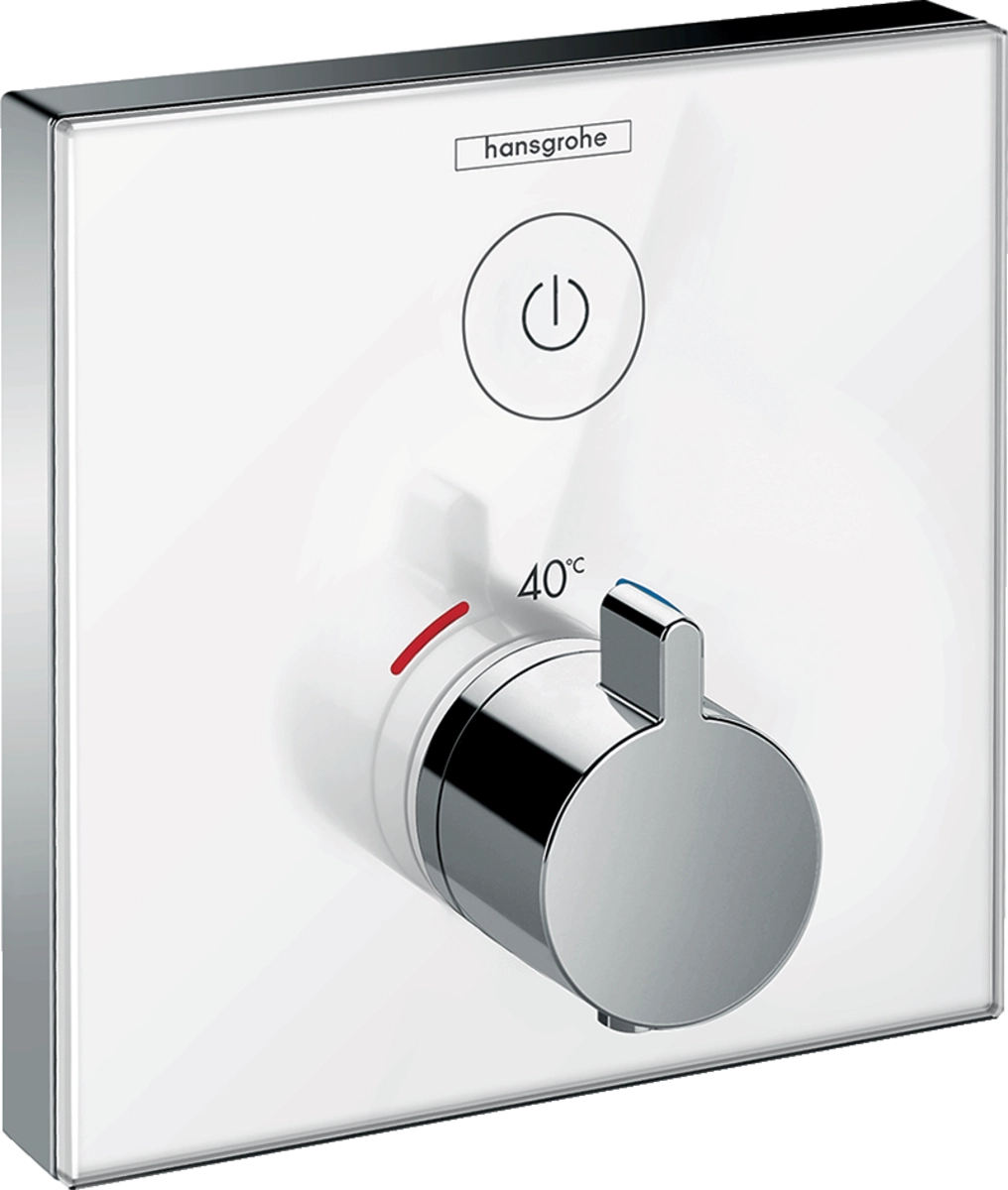 Термостат для душа Hansgrohe ShowerSelect Glass (15737400)