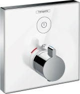 Термостат для душа Hansgrohe ShowerSelect Glass (15737400)