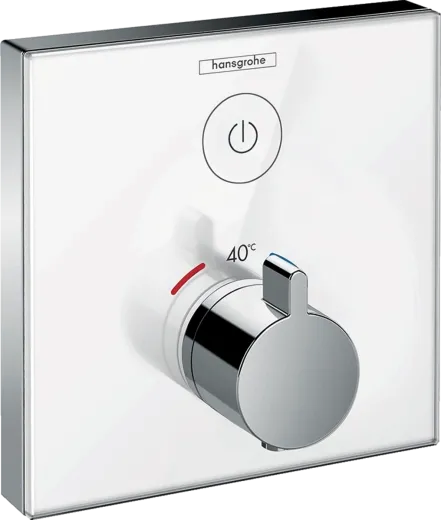 Термостат для душу Hansgrohe ShowerSelect Glass (15737400)