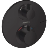 Термостат прихованого монтажу Hansgrohe Ecostat S, чорний матовий (15758670)