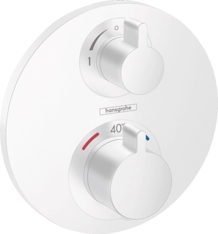 Термостат Hansgrohe Ecostat C на 2 потребителя, белый матовый (15758700)