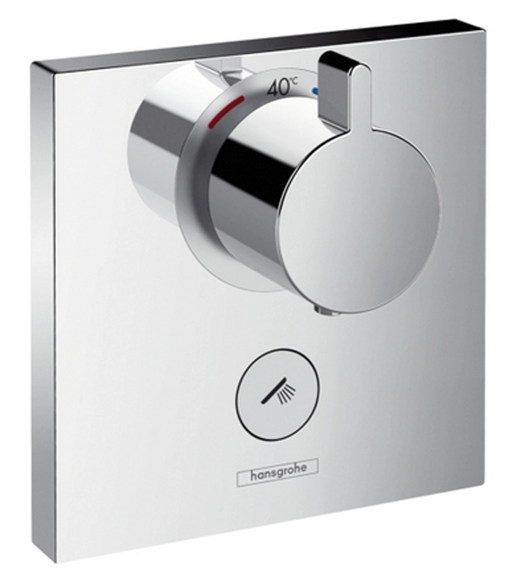Термостат для душу Hansgrohe ShowerSelect вбудовується без підключення шланга