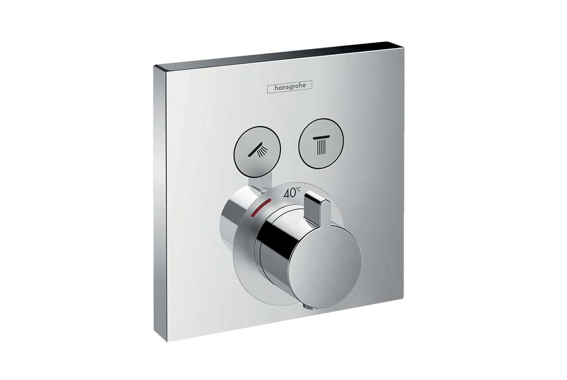 Термостат для ванни Hansgrohe ShowerSelect на 2 функції, хром (15763000)