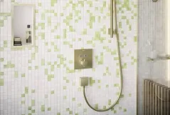 Термостат скрытого монтажа Hansgrohe SHOWER SELECT для 2х потребителей, , шлифованная бронза Фото - 1