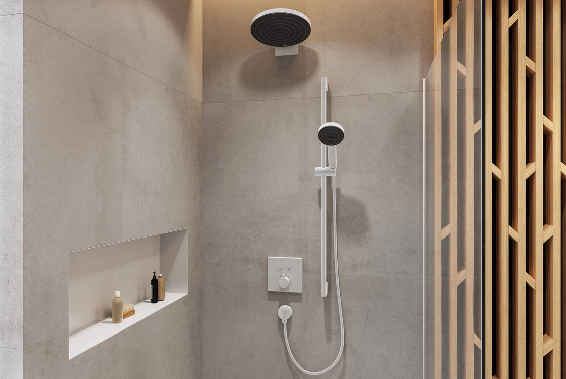 Термостат для душу Hansgrohe ShowerSelect (15763700) Фото - 1
