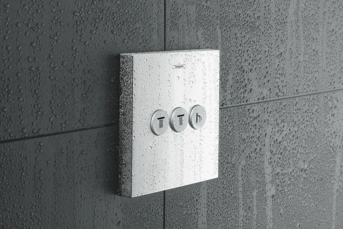 Переключатель Hansgrohe ShowerSelect на 3 клавиши, золото (15764990) Фото - 2