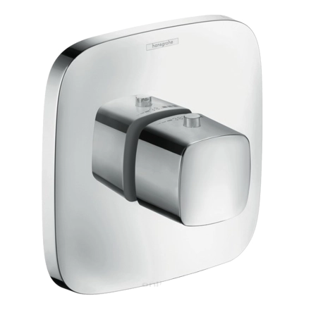 Термостат с високою пропускною здатнiстю Hansgrohe PuraVida Highflow, хром