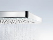 Верхній душ Hansgrohe Rainmaker Select 460 2jet з тримачем 450 мм, білий/ хром Фото - 3