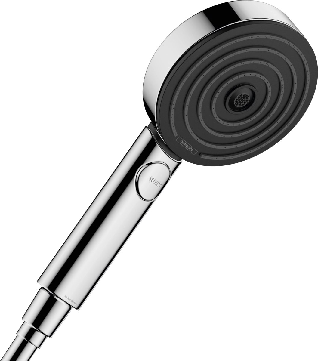 Ручний душ Hansgrohe PULSIFY 105 3jet (3 типу струї PowderRain, IntenseRain, MonoRain) EcoSmart, хром