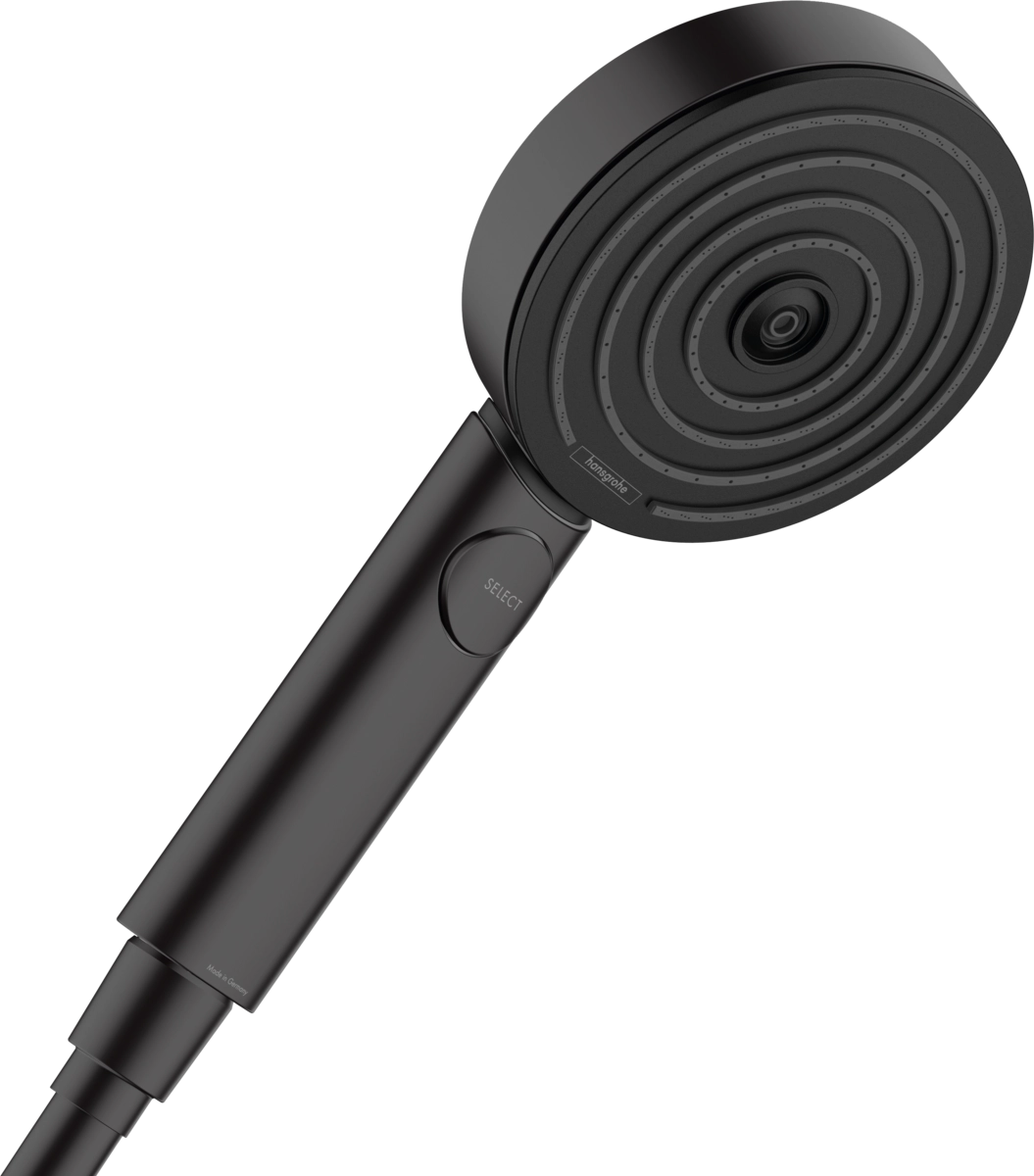 Ручний душ Hansgrohe PULSIFY (3 типа струменів PowderRain, IntenseRain, Massage) чорний матовий