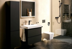 Ручний душ Hansgrohe PULSIFY (3 типа струменів PowderRain, IntenseRain, Massage) чорний матовий Фото - 1
