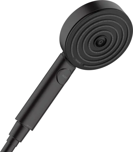 Ручной душ Hansgrohe PULSIFY (3 типа струй PowderRain, IntenseRain, Massage) черный матовый