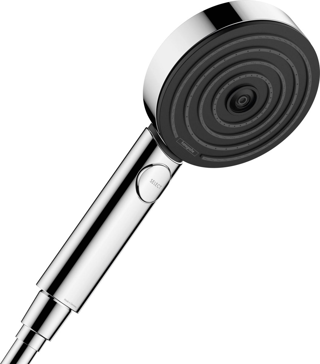 Ручний душ Hansgrohe PULSIFY  (3 типа струи PowderRain, IntenseRain, Massage), EcoSmart  хром