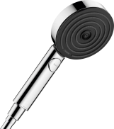 Ручний душ Hansgrohe PULSIFY  (3 типа струи PowderRain, IntenseRain, Massage), EcoSmart  хром