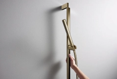Ручний душ Hansgrohe PULSIFY  S 1 режим, Ecosmart, шліфована бронза Фото - 3