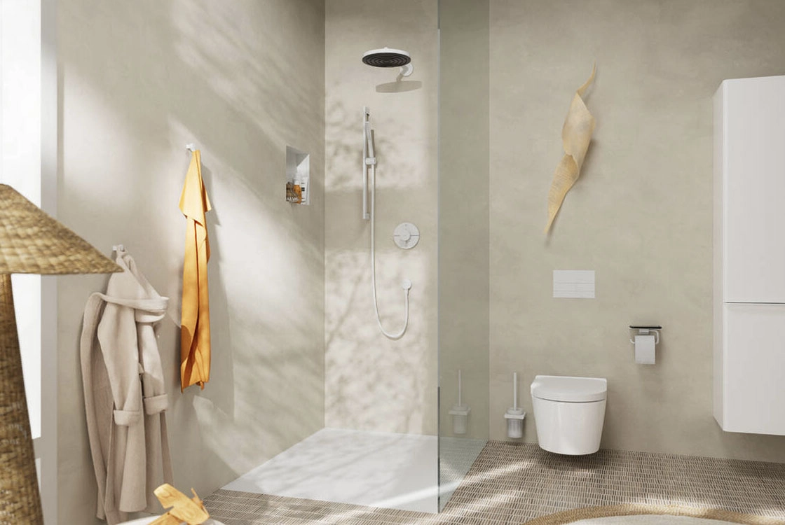 Ручний душ Hansgrohe PULSIFY  S  1 режим, Ecosmart, білий матовий Фото - 5