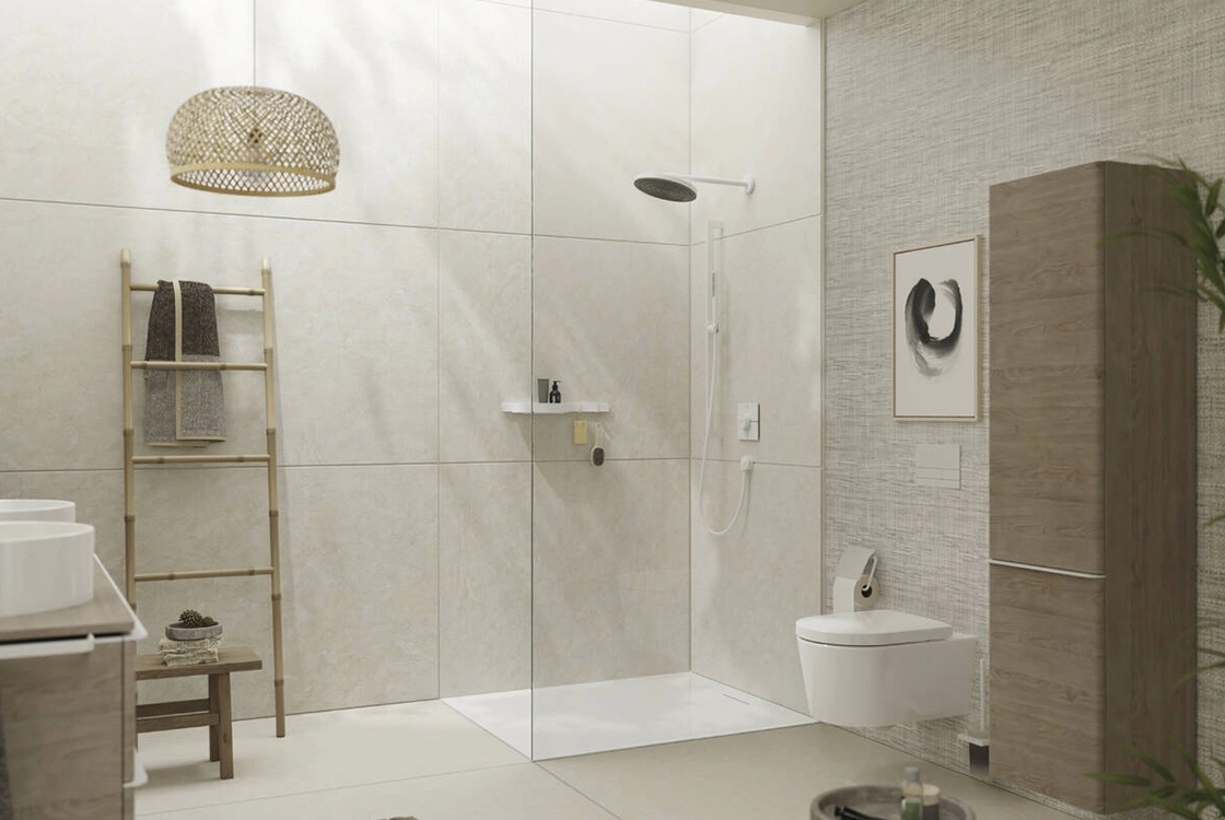 Верхній душ Hansgrohe PULSIFY 260мм, 1 режим, білий матовий Фото - 4