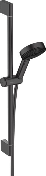 Душовий набір Hansgrohe PULSIFY SELECT (ручний душ -3р, душ стійка 65см), чорний матовий