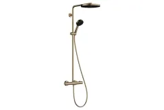 Душевая система 260 с термостатом Hansgrohe PULSIFY S PURO Showerpipe, шлифованная бронза