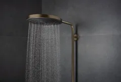 Душевая система 260 с термостатом Hansgrohe PULSIFY S PURO Showerpipe, шлифованная бронза Фото - 2