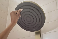 Душевая система Hansgrohe PULSIFY Showerpipe 260 2jet EcoSmart, с термостатом, шлифованная бронза Фото - 1