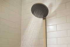 Душевая система Hansgrohe PULSIFY Showerpipe 260 2jet EcoSmart, с термостатом, шлифованная бронза Фото - 2