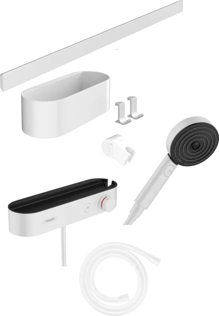 Душовий набір Hansgrohe WALLSTORIS 24250700, білий